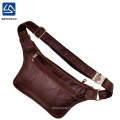 Hotsales adjustable belt strap high-quality leisure leather waist bag